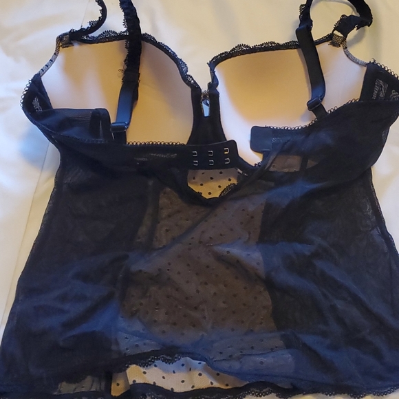 lingerie top with built in bra - Picture 2 of 3